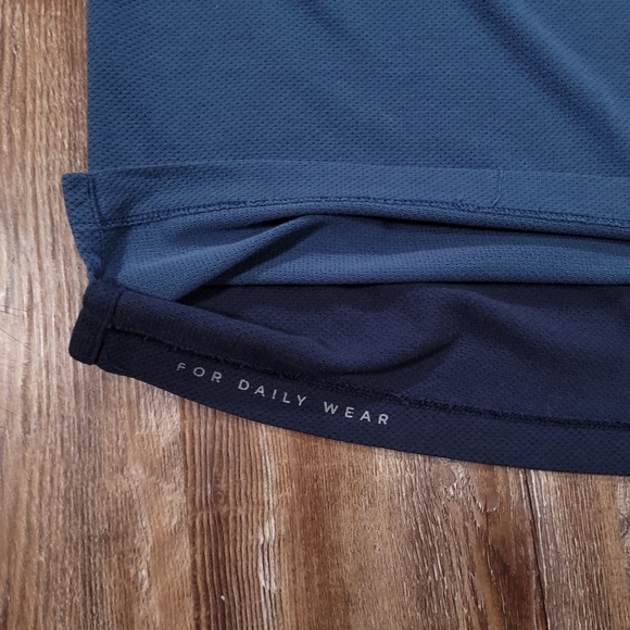 Mack Weldon For Daily Wear ColorBlock Comb Cotton Blend Soft Preppy Polo Medium - Picture 5 of 9